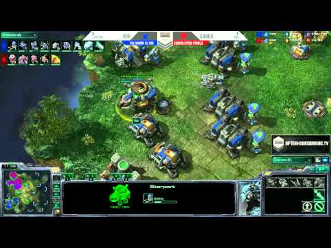 AHGL AMD vs LinkedIn Game 7 - Season 2 Consolation Finals - Starcraft 2