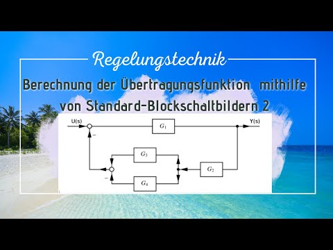 Calculation of the transfer function using standard block diagrams|