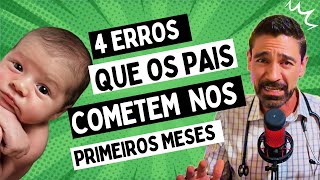🚫 4 ERROS que podem colocar os BEBÊS em risco nos PRIMEIROS MESES!