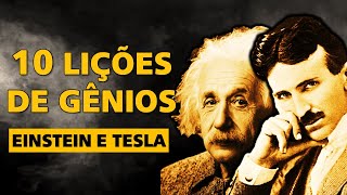 Os HÁBITOS Que Você Pode Aprender de  Einstein e Tesla | Filosofia de Vida (Retrospectiva)