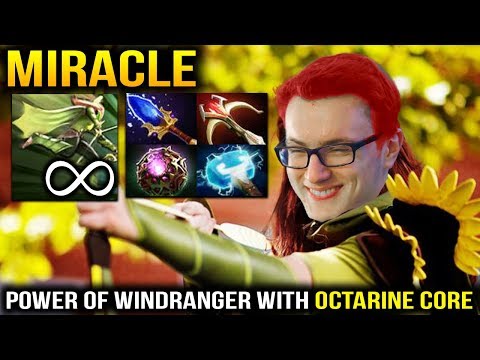 MIRACLE WINDRANGER CRAZY GAME! Unstoppable Windrun Dota 2