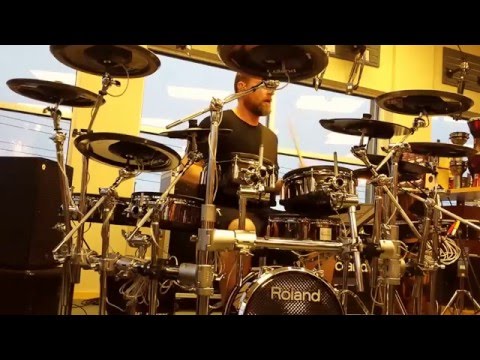 Flo Mounier Drum Clinic performing Cryptopsy - Worship Your Demons (Part 2 of 9)