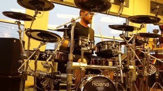 Flo Mounier Drum Clinic performing Cryptopsy - Worship Your Demons (Part 2 of 9)