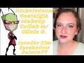 Nickelodeon Makeup Collab W Olivia O Strwbrrymrmdbeauty Custom Invader Zim Palette