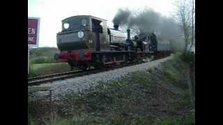 preview picture of video 'K&ESR - Leaving Tenterden - 32670 & 14 Charwelton'