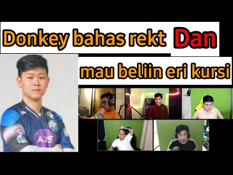 donkey bahas evos rekt!!eri mau di beliin kursi sama donkey!!!gpx podcast