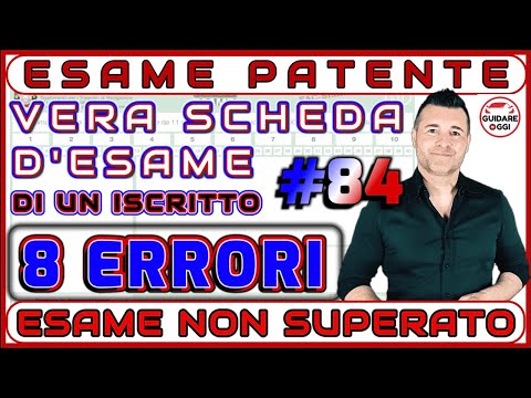 8 ERRORS: FAILED - THE REAL DRIVING LICENSE EXAM FORM OF A CHANNEL SUBSCRIBER #84 - DRIVING LICEN...