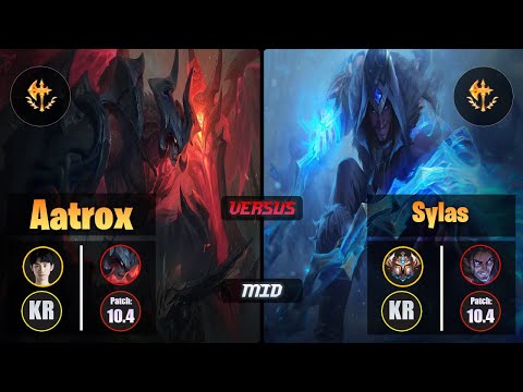 Doinb AATROX (Mid) [Conqueror] VS SYLAS - Challenger KR Patch 10.4
