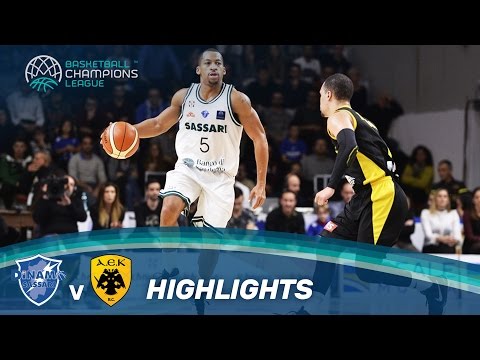 Dinamo Sassari v AEK - Highlights - Basketball Champions League