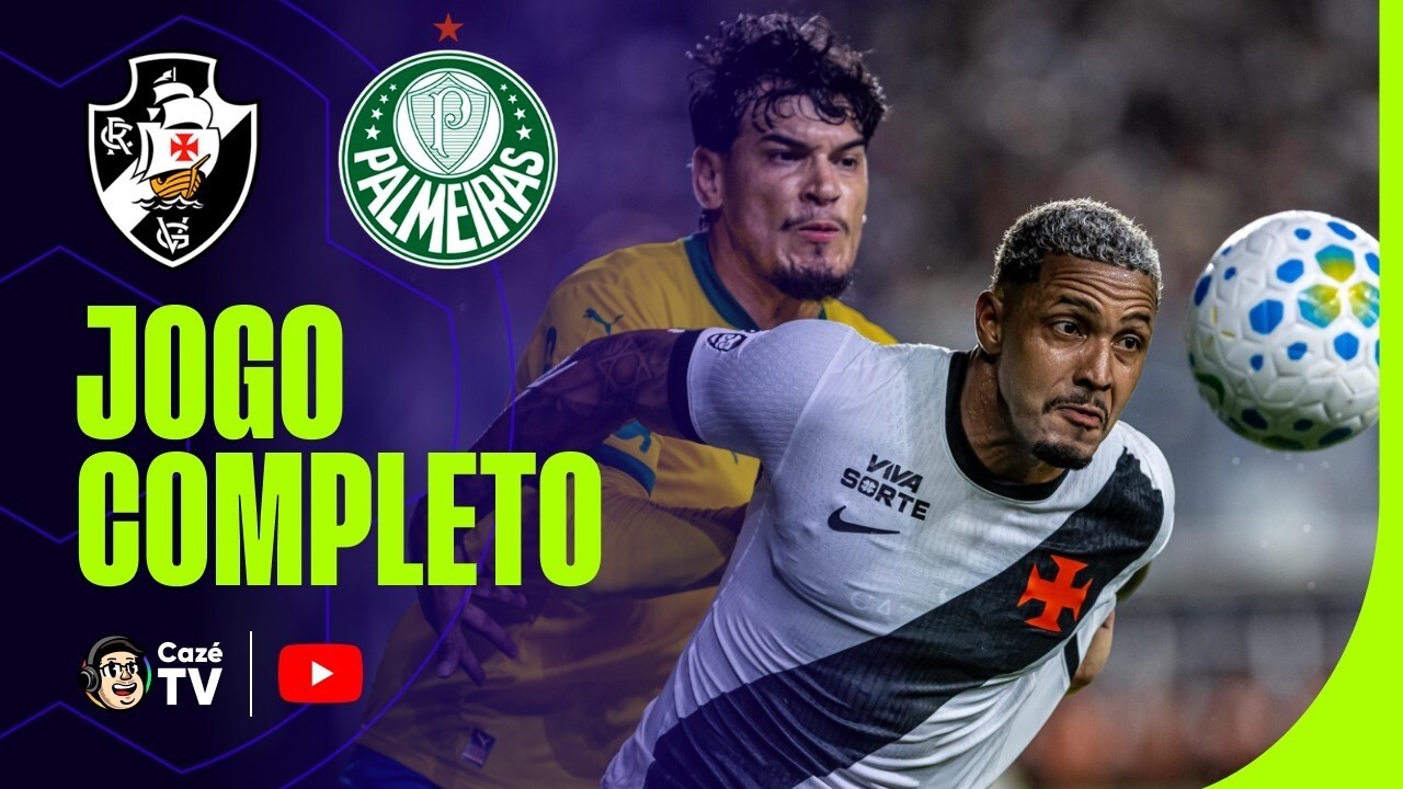 JOGO COMPLETO: VASCO X PALMEIRAS | BRASILEIRÃO 2026 | 5ª RODADA
