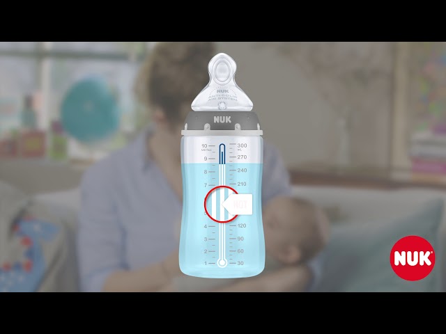 Vídeo relacionado con NUK First Choice+ Flow Control - Juego de 2 tetinas para biberones (6 a 18 meses, válvula anticólicos, sin BPA) (Paquete de 2)