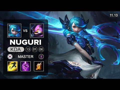 Nuguri Gwen Top vs Kennen - KR Master Patch 11.13