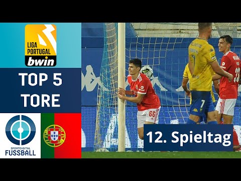 Antony schlitzohrig, Ristic mit Wucht, Silva magisch! I Top 5 Tore I 12. Spieltag I Primeira Liga