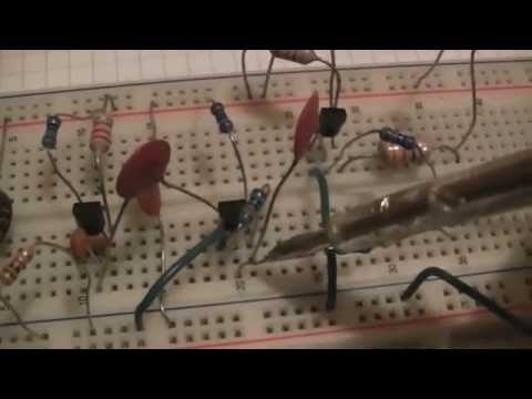 AM Sender auf Steckboard der endlich sauberes AM macht, ohne FM - eflose #180