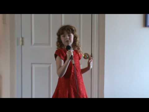 Amazing Talented Child Singer 6 Years Old sings Tomorrow