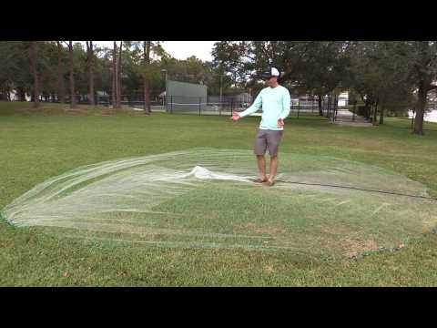 So werfen Sie ein 12-Fuß-Wurfnetz (Zwei UNBEDINGT ZU WISSENDE Tipps für einen perfekten Wurf)