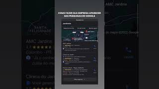 COMO fazer sua empresa aparecer nas pesquisas do GOOGLE 🧐