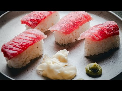 How to Make Tuna Nigiri (Quick and Easy Homemade Sushi)