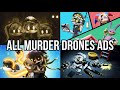 All Murder Drones Teasers And Merch Ads