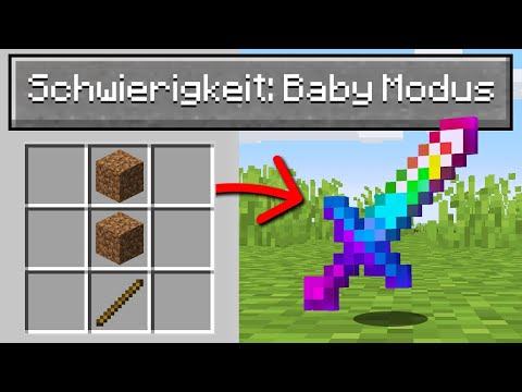 INSANE Baby Difficulty in Minecraft Gameplay!