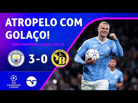 Gols e lances de Manchester City x Young Boys