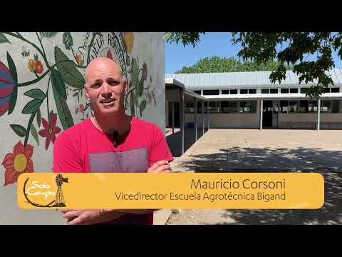 Mauricio Corsoni - Vicedirector Escuela Agrotécnica Bigand