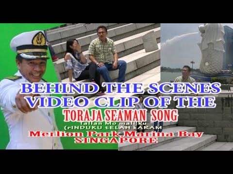 Behind the scenes video clip of the Toraja Seaman song