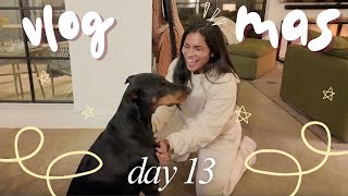VLOGMAS ♡ day 13 (bad news, pack and clean w me, airport travel for christmas, back in texas!!+)