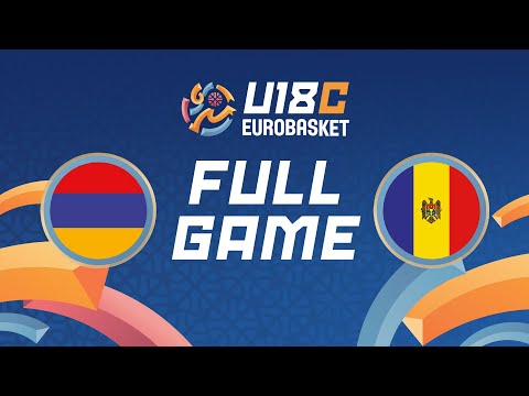 Group Phase | Armenia v Moldova | Full Basketball Game | FIBA U18 EuroBasket 2024 Division C