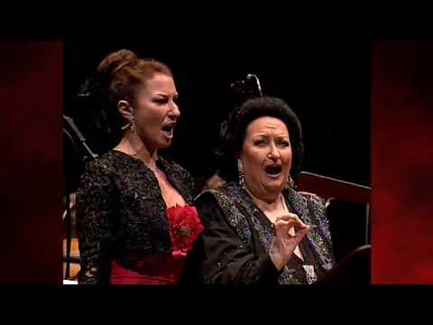Montserrat Caballé y Montserrat Martí   La Tarántula