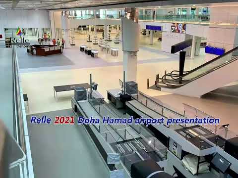 Relle new airport flooring project in Doha
