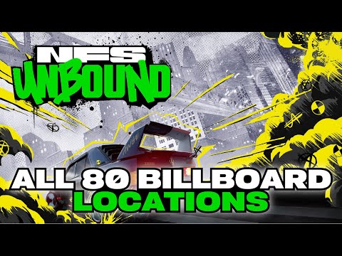 Need For Speed Unbound - All 80 Billboard Locations (Adbusting Trophy Guide)