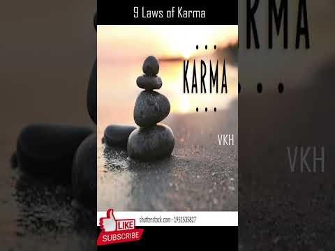 #S718   கர்மாவின் 9 விதிகள் #shorts