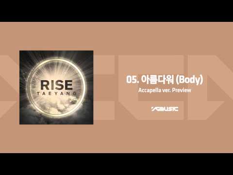 TAEYANG - 아름다워(BODY) ACCA ver. Preview