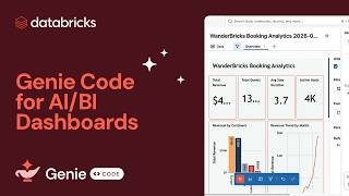 Demo: Genie Code for AI/BI Dashboards