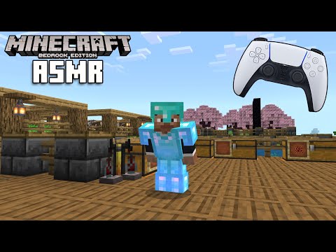 Cheeky ASMR - [ASMR] Minecraft Bedrock Survival Ep 39 (Controller Sounds + Whispering)