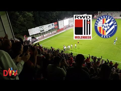 Groundhopping | RWDM VS. ASV Geel 4-1: Geniaal doelpunt en sfeer