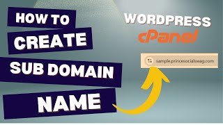 Download the video "How to Create a Sub domain name  in cPanel | Step-by-Step Guide for WordPress Websites"