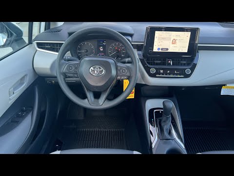 2025 Toyota Corolla LE Complete Button Tutorial