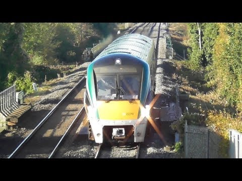 Irish Rail 22000 Class Intercity Train 22210 - Monasterevin Station, Kildare