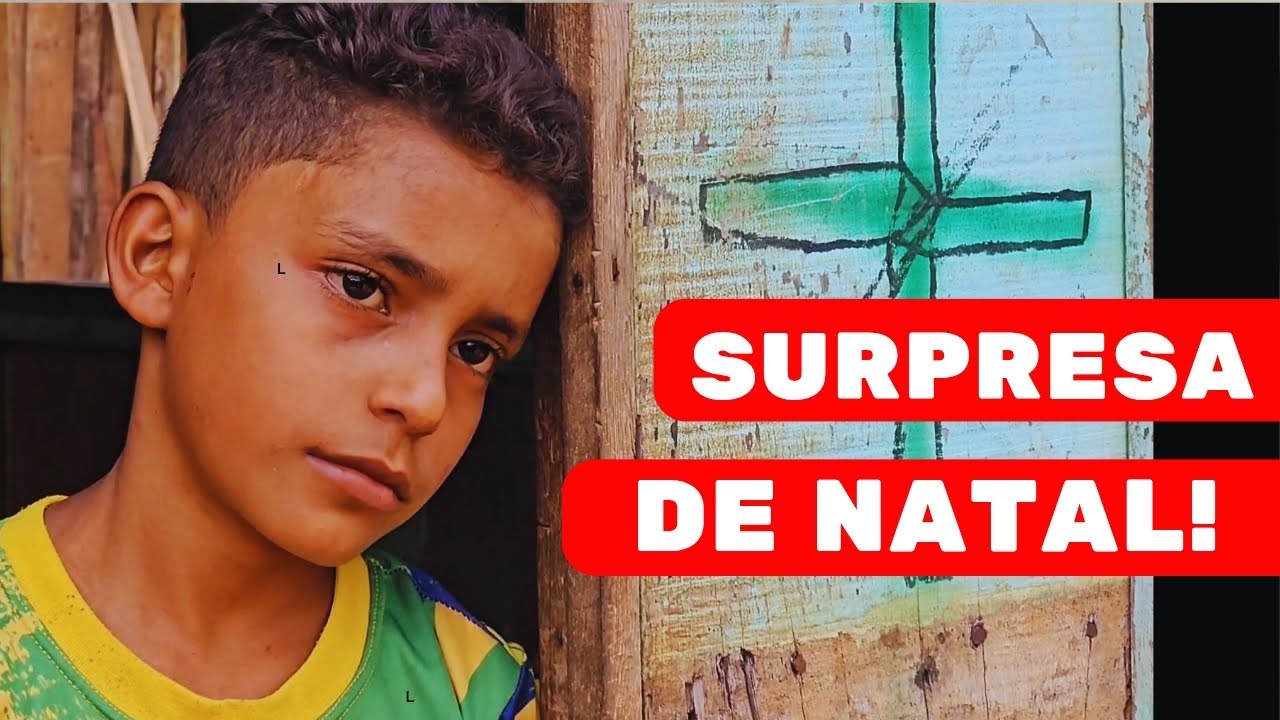 TENTE NÃO CHORAR: GAROTO TRISTE GANHA SURPRESA DE NATAL❤️