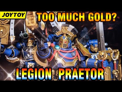 Too Much Gold? Ultramarines Legion Praetor 1/18 Warhammer 30K action figure review & unboxing