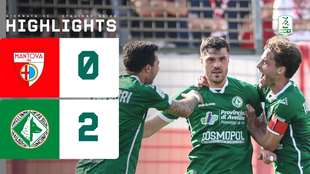 Mantova vs US Avellino 1912 Highlights