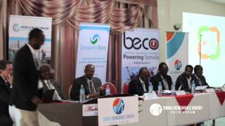 Plenary 2: Somali Renewable Energy Projects