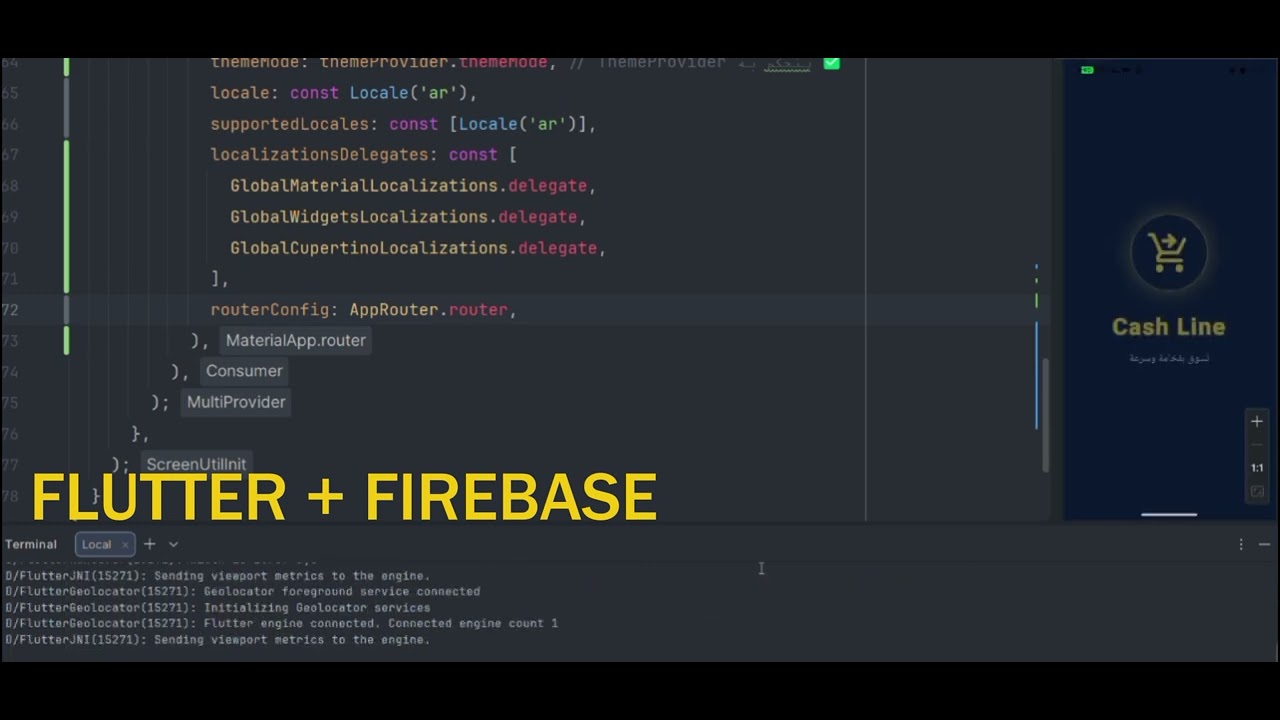 I Built a Grocery App in 24 Hours ⚡ (Flutter Speed Coding)