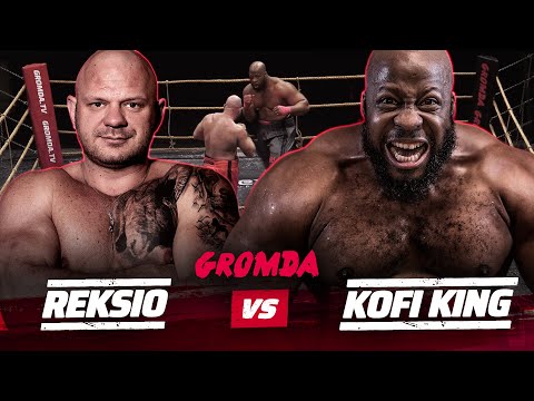 GROMDA 12: REKSIO vs KOFI KING I Agresywna walka na gołe pięści. Dziki nokaut bestii I CAŁA WALKA
