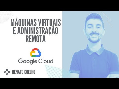 Thumbnail: Criando máquinas virtuais no Google Cloud e administrando remotamente