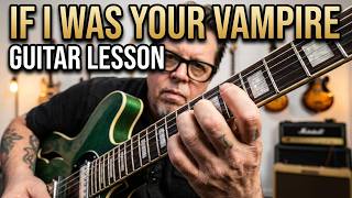 Marilyn Manson - If I Was Your Vampire - Guitar Lesson by Mike Gross