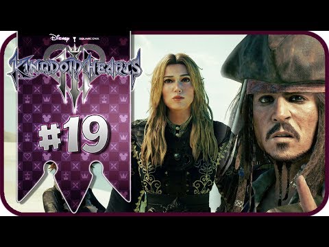Kingdom Hearts 3 Walkthrough Part 19 ((PS4)) English - No Commentary - Pirates of the Caribbean