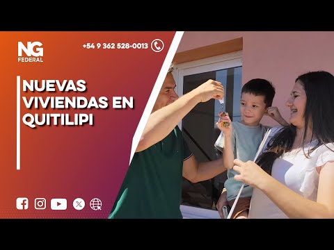 NGFEDERAL - NUEVAS VIVIENDAS EN QUITILIPI  - CHACO